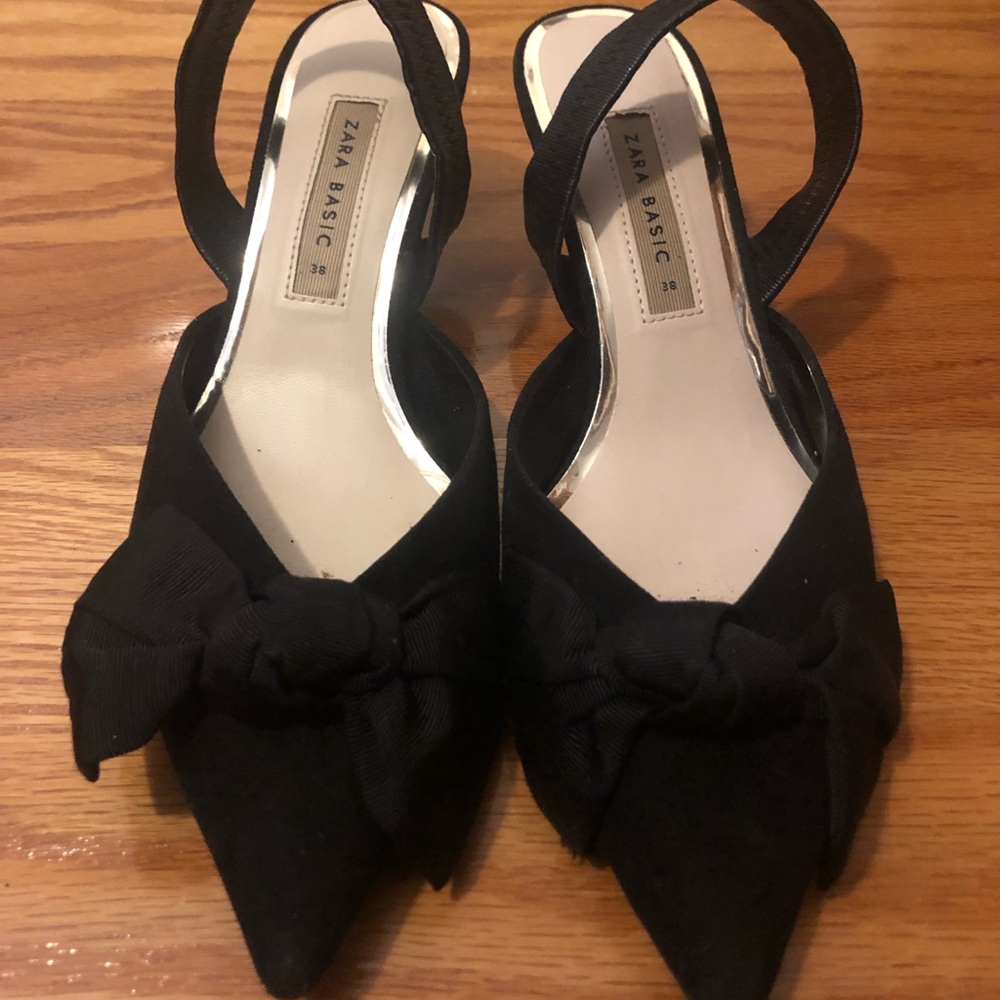 Zara kitten heels - worn once